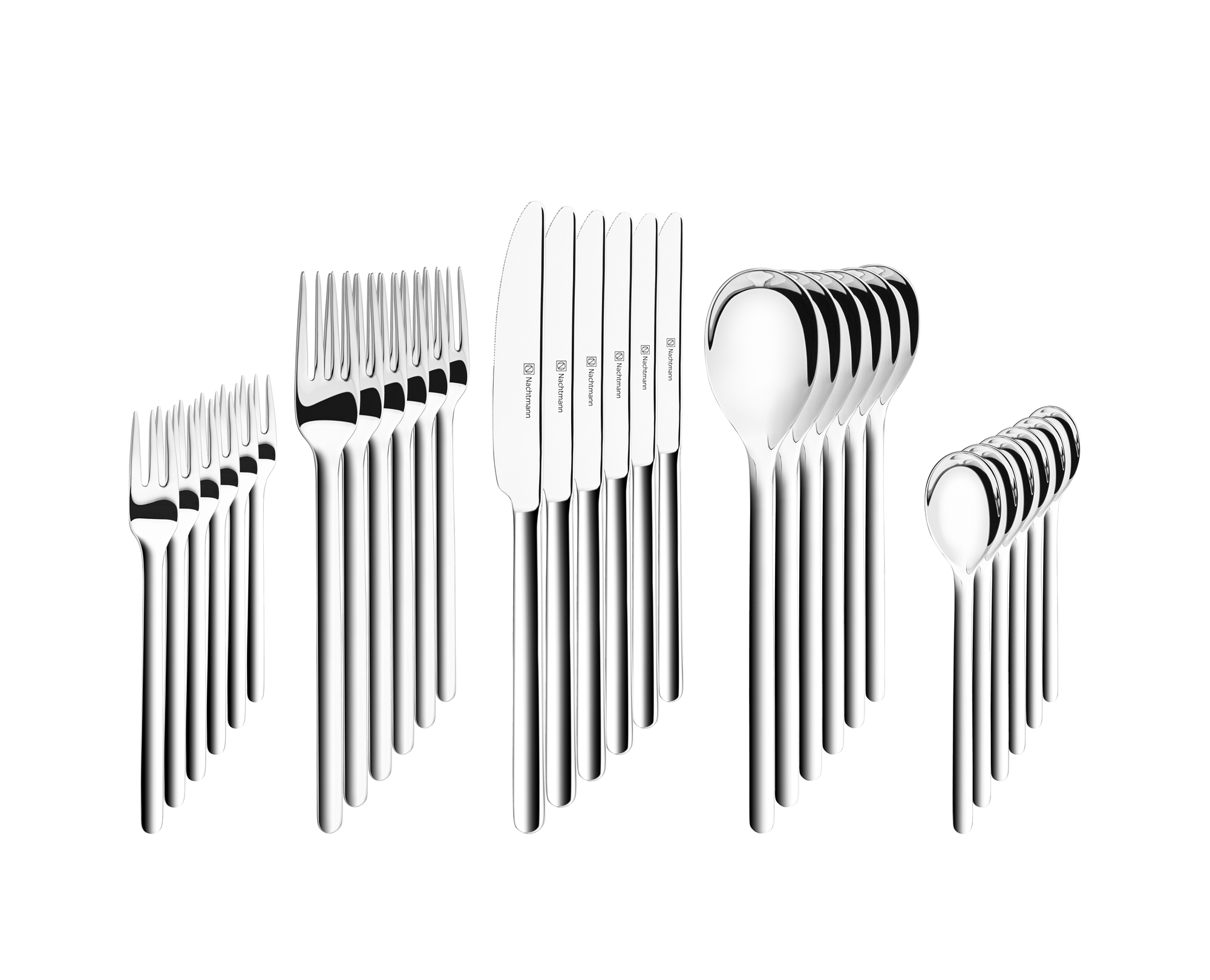 NACHTMANN Masterpiece Cutlery - 30 pieces - Silver