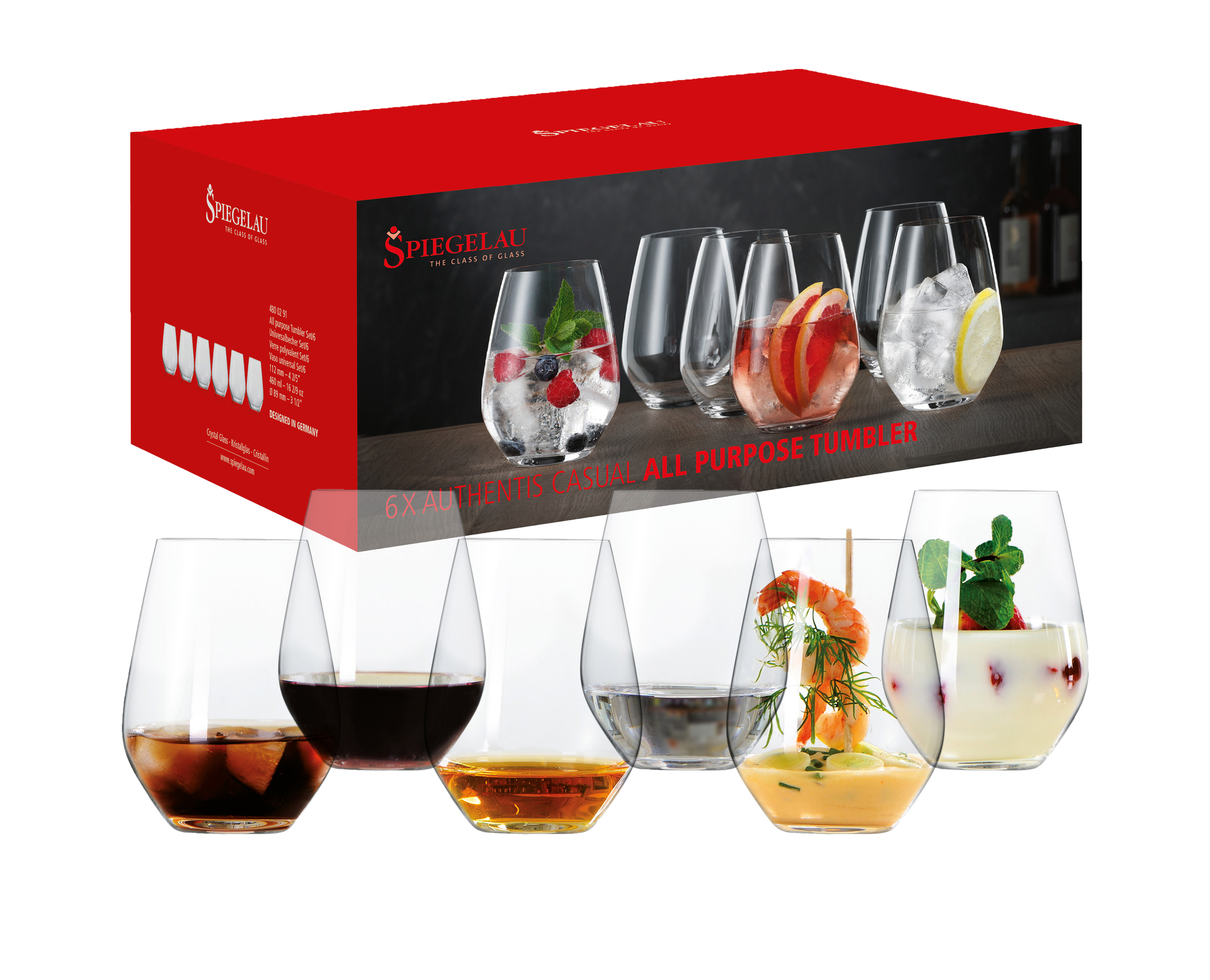 SPIEGELAU Authentis Casual All Purpose Tumbler