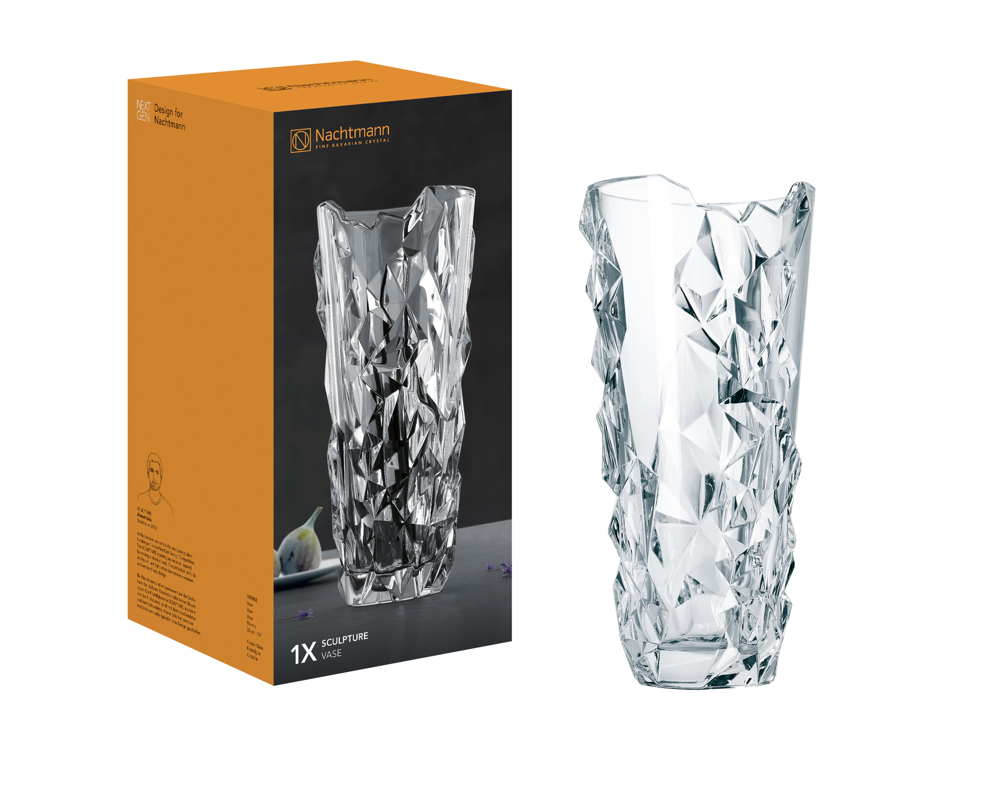 NACHTMANN Sculpture Vase - 33cm | 13.031in