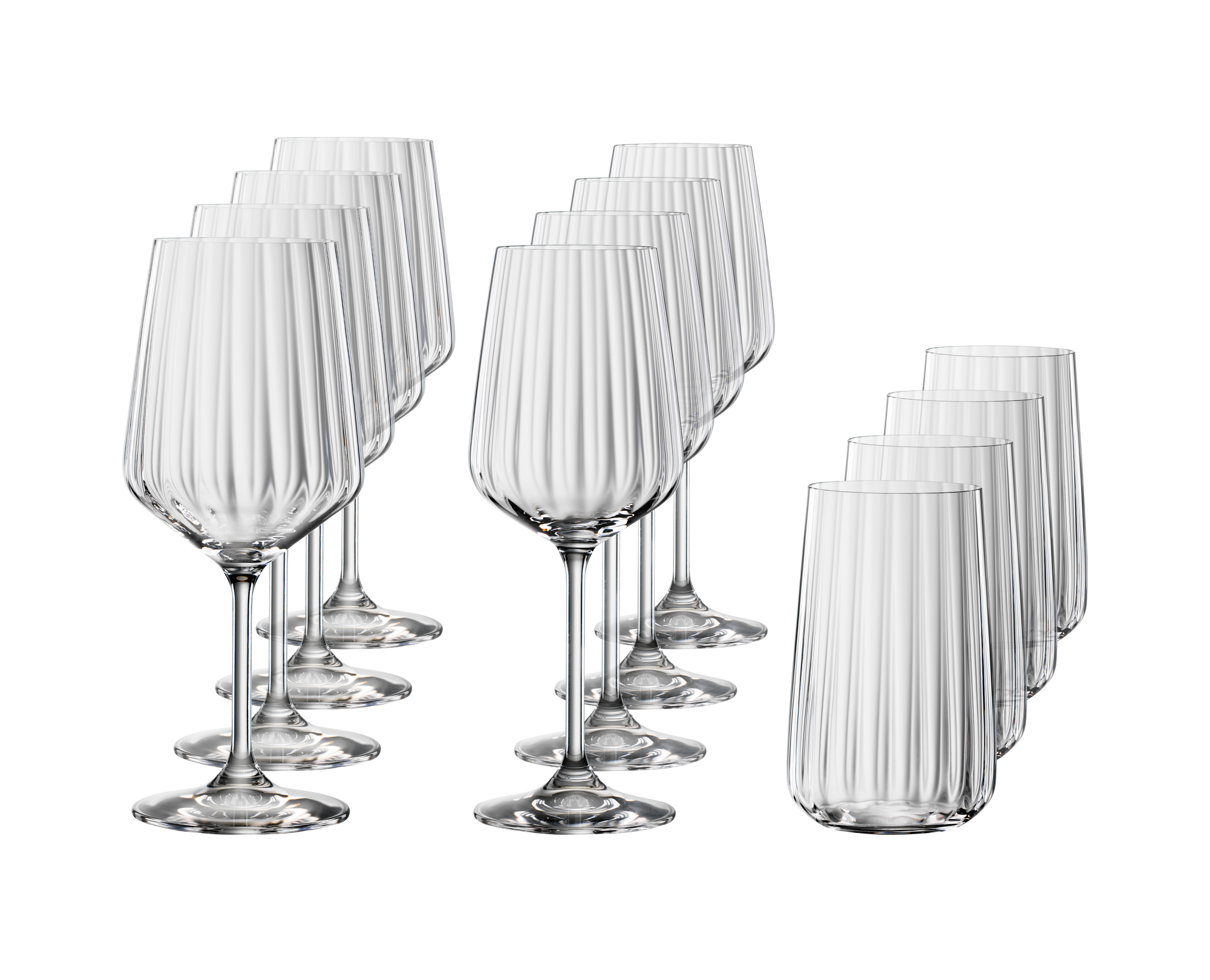 SPIEGELAU Lifestyle Set bicchieri vino e long drink