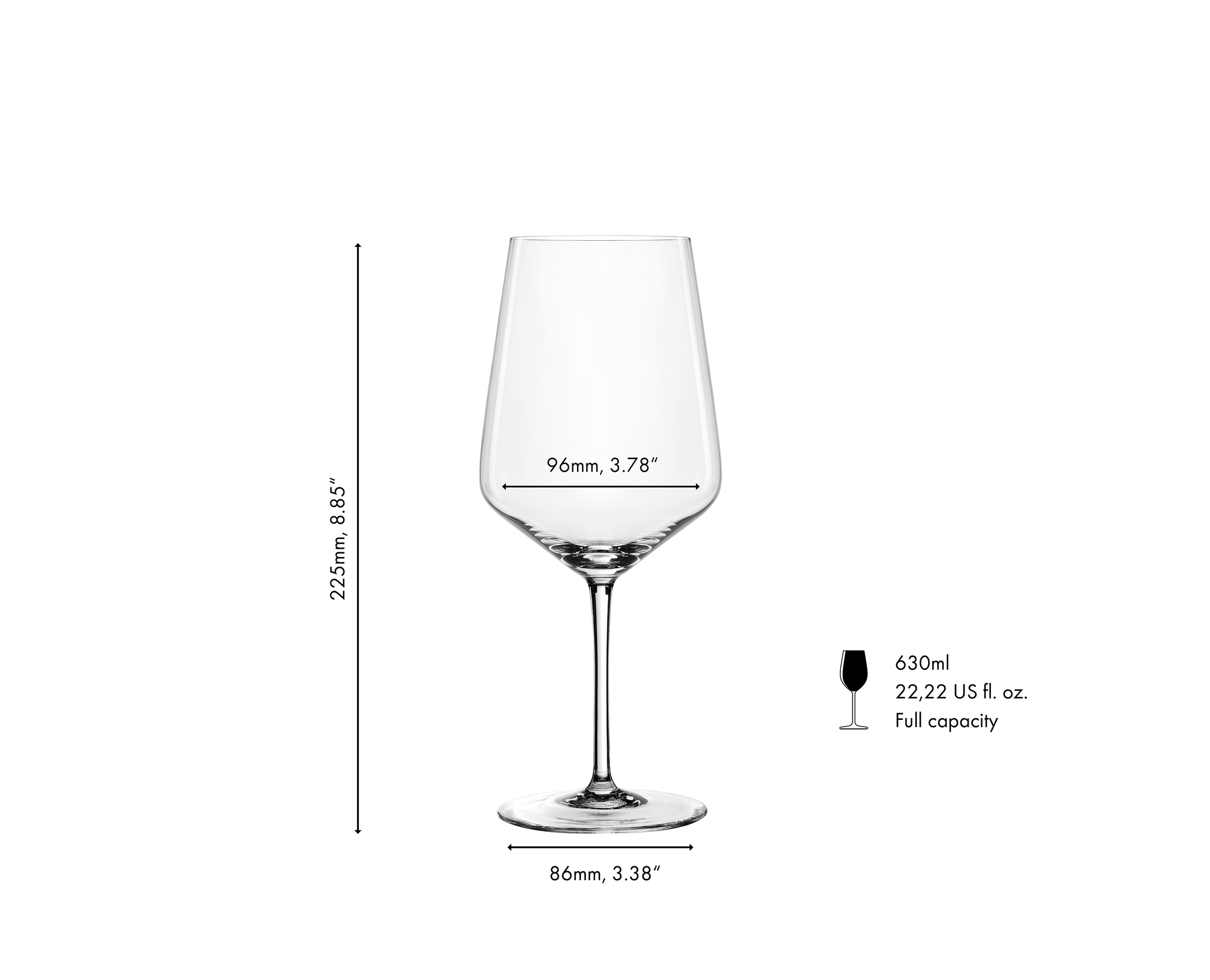 SPIEGELAU Style Pro Rotweinglas / Wasserglas CE 0,2l