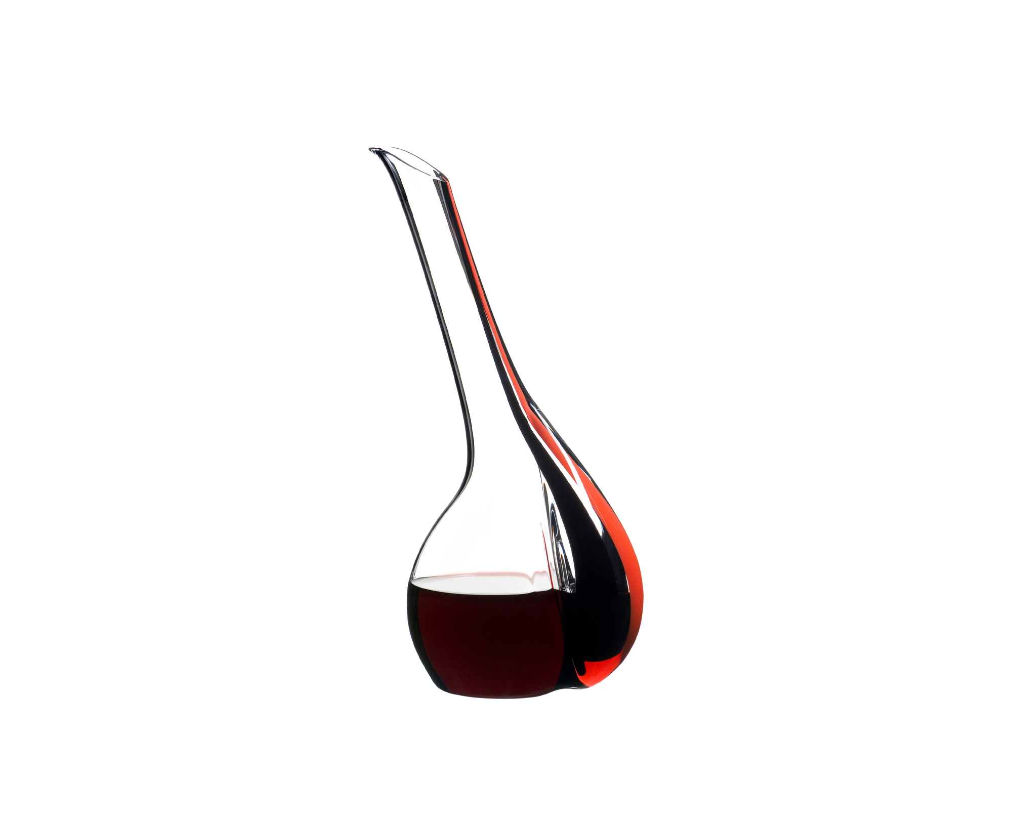 RIEDEL Black Tie Touch Decanter - Black / Red / Black