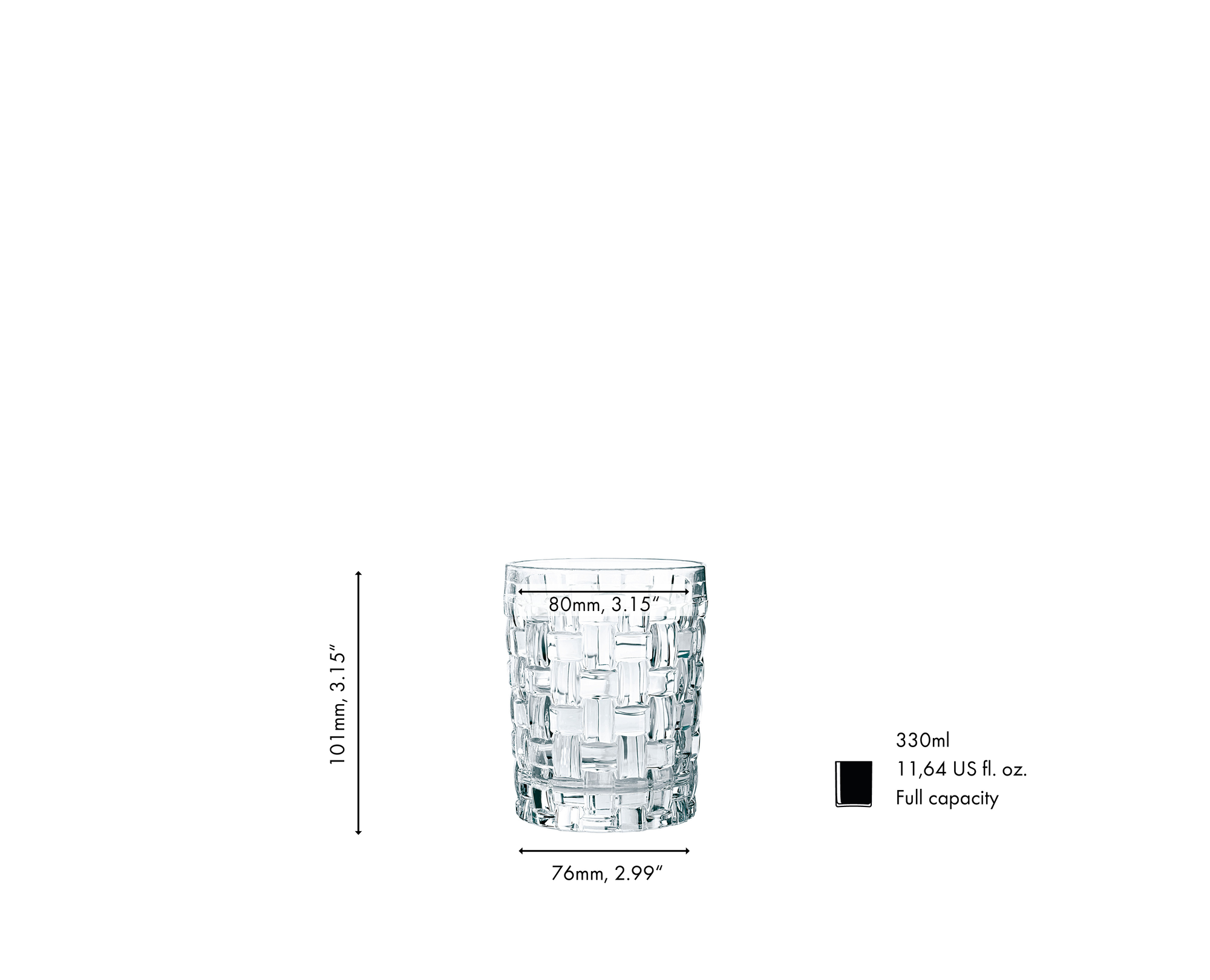 NACHTMANN Bossa Nova Whisky Tumbler