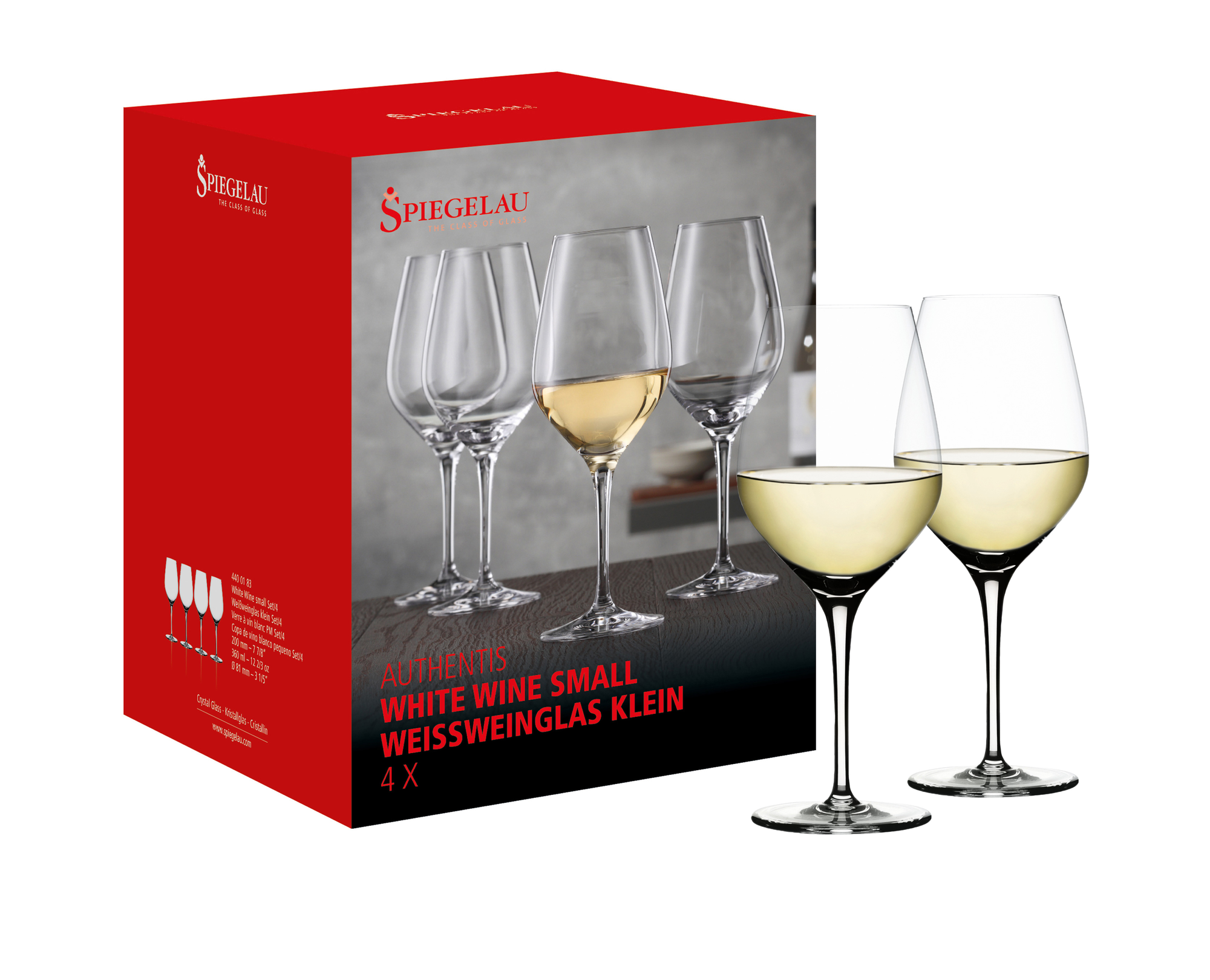 SPIEGELAU Authentis Verre à Vin Blanc Petit