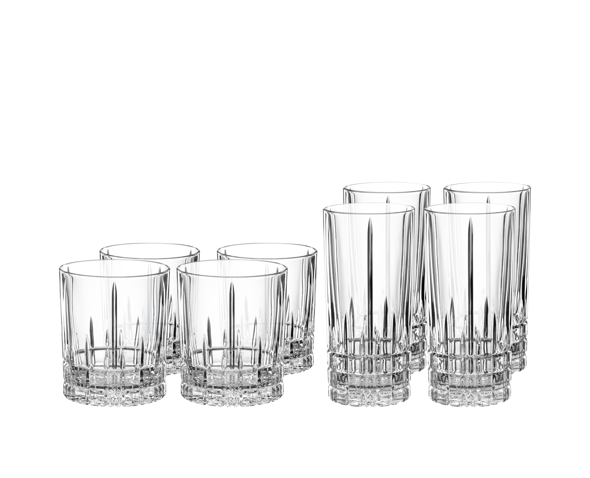 SPIEGELAU Perfect Serve Set Bicchieri D.O.F. e Long Drink