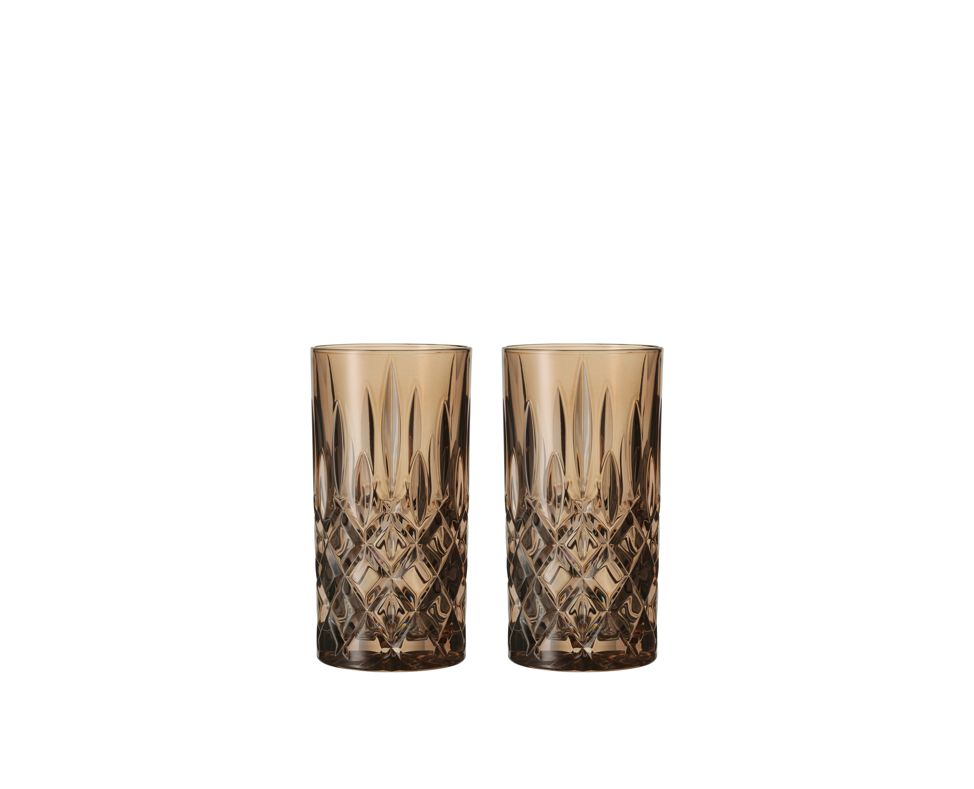 NACHTMANN Noblesse Long Drink Glass - Tobacco