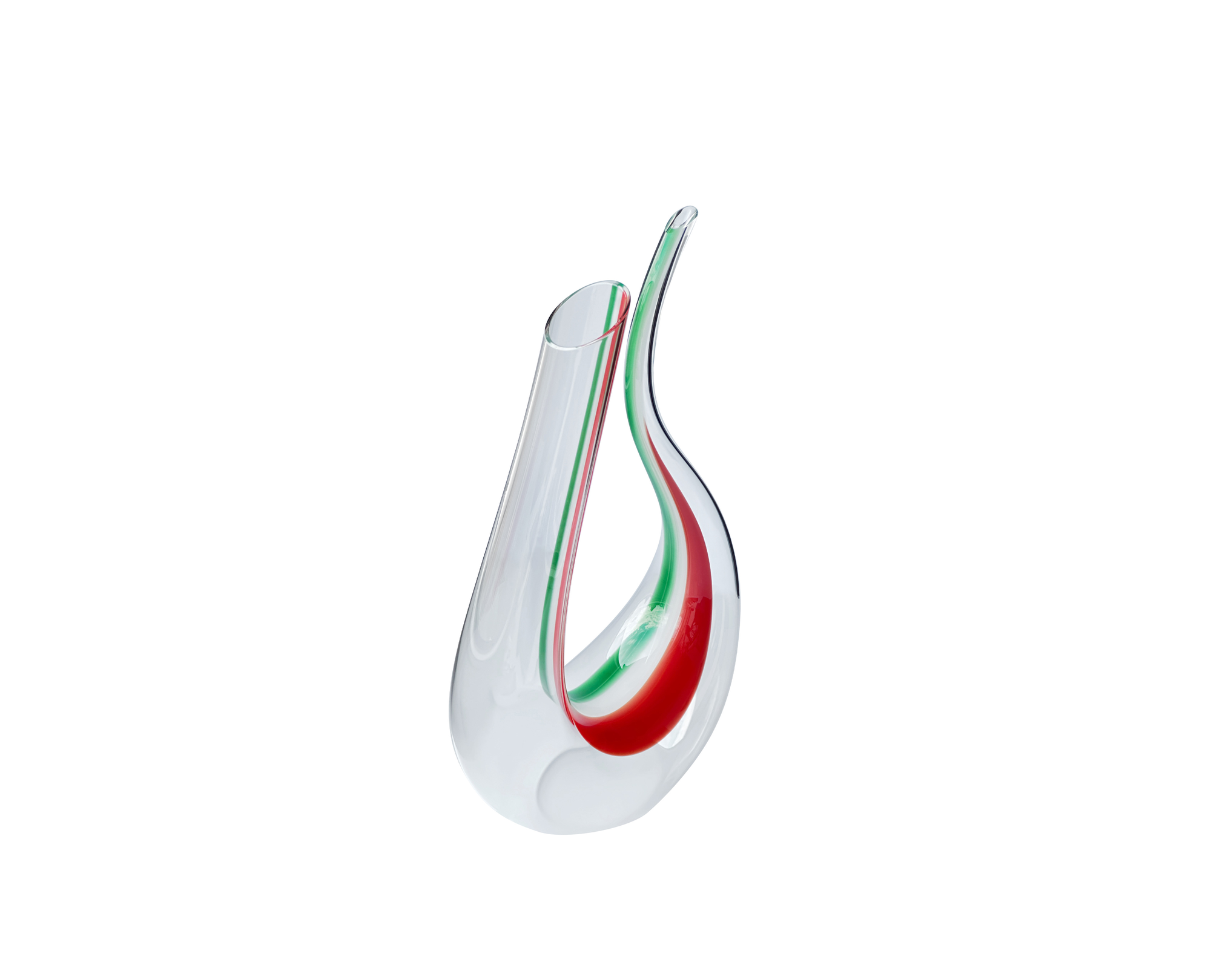 RIEDEL Amadeo Decanter - Green / White / Red Stripe