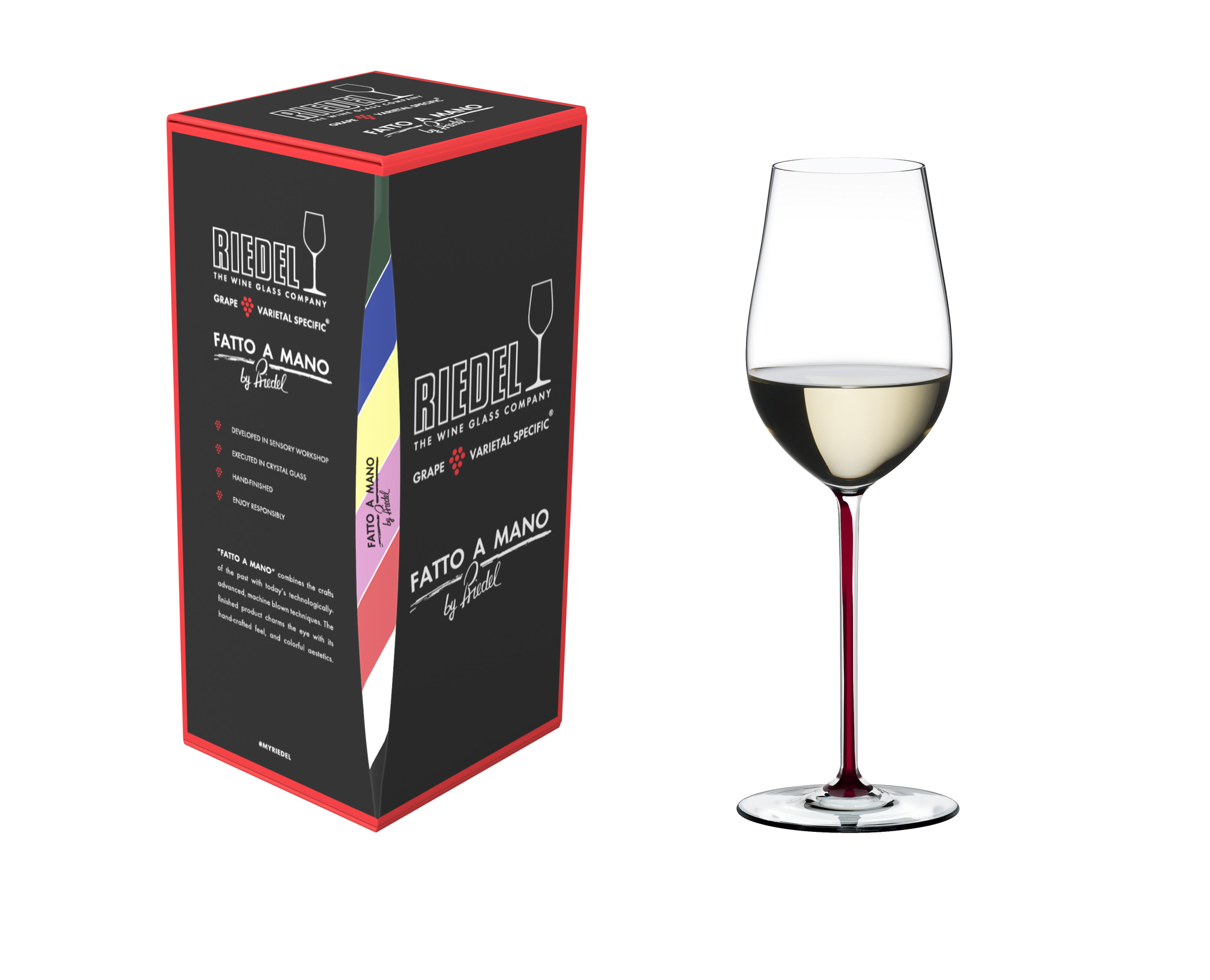 RIEDEL FATTO A MANO BY RIEDEL Riesling / Zinfandel - Drachenrot