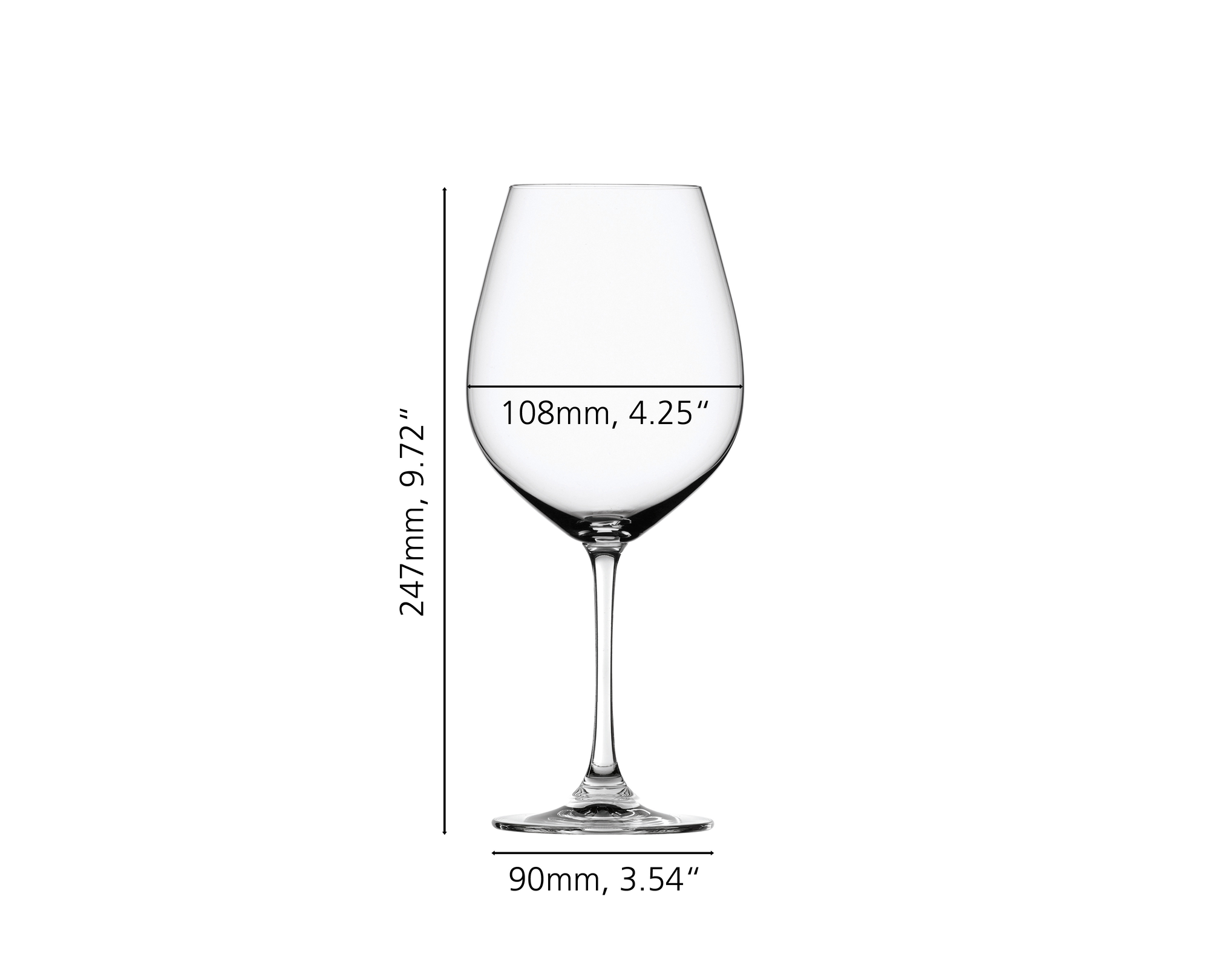 SPIEGELAU Salute Pro Burgundy Glass