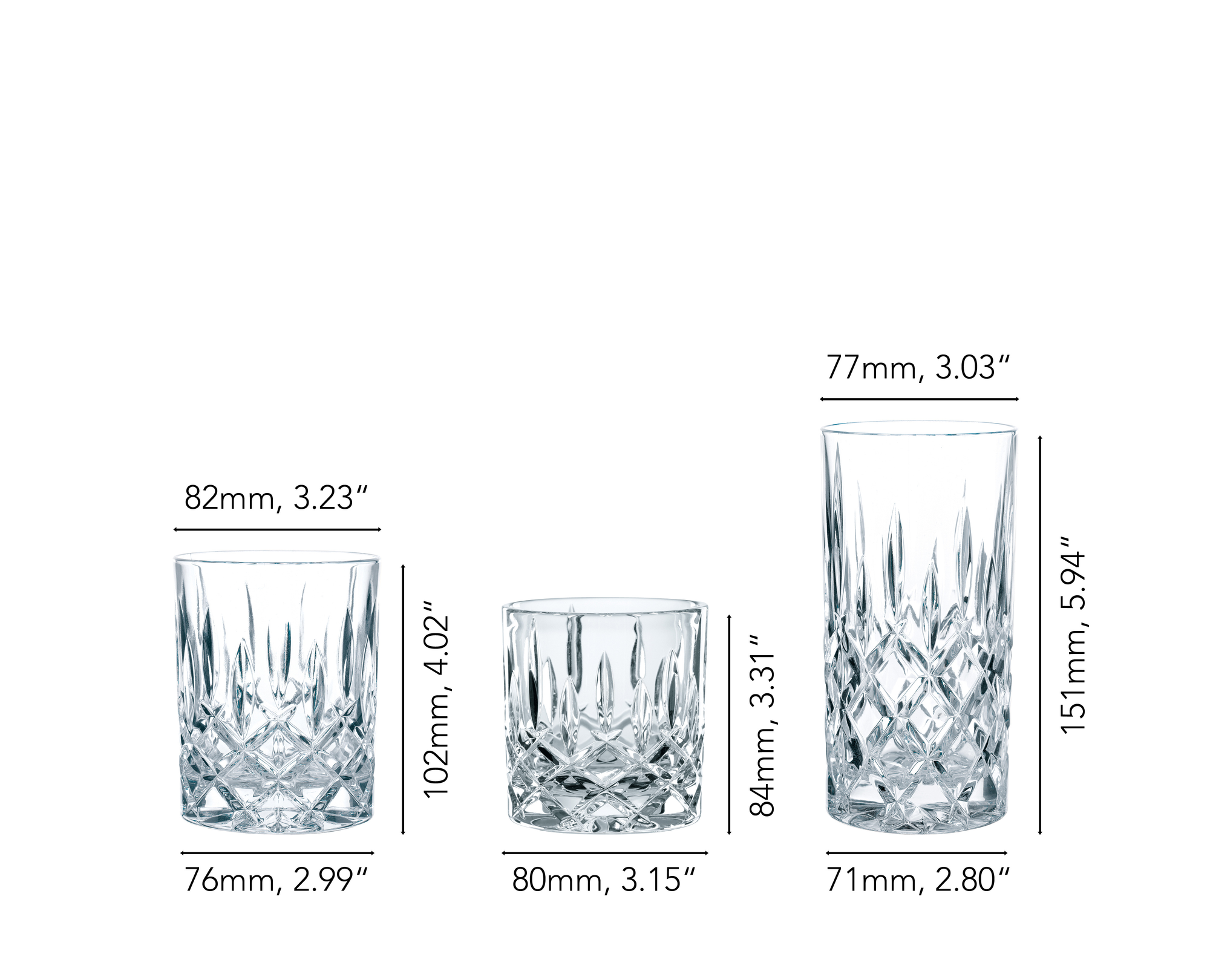 NACHTMANN Noblesse Tumbler Set