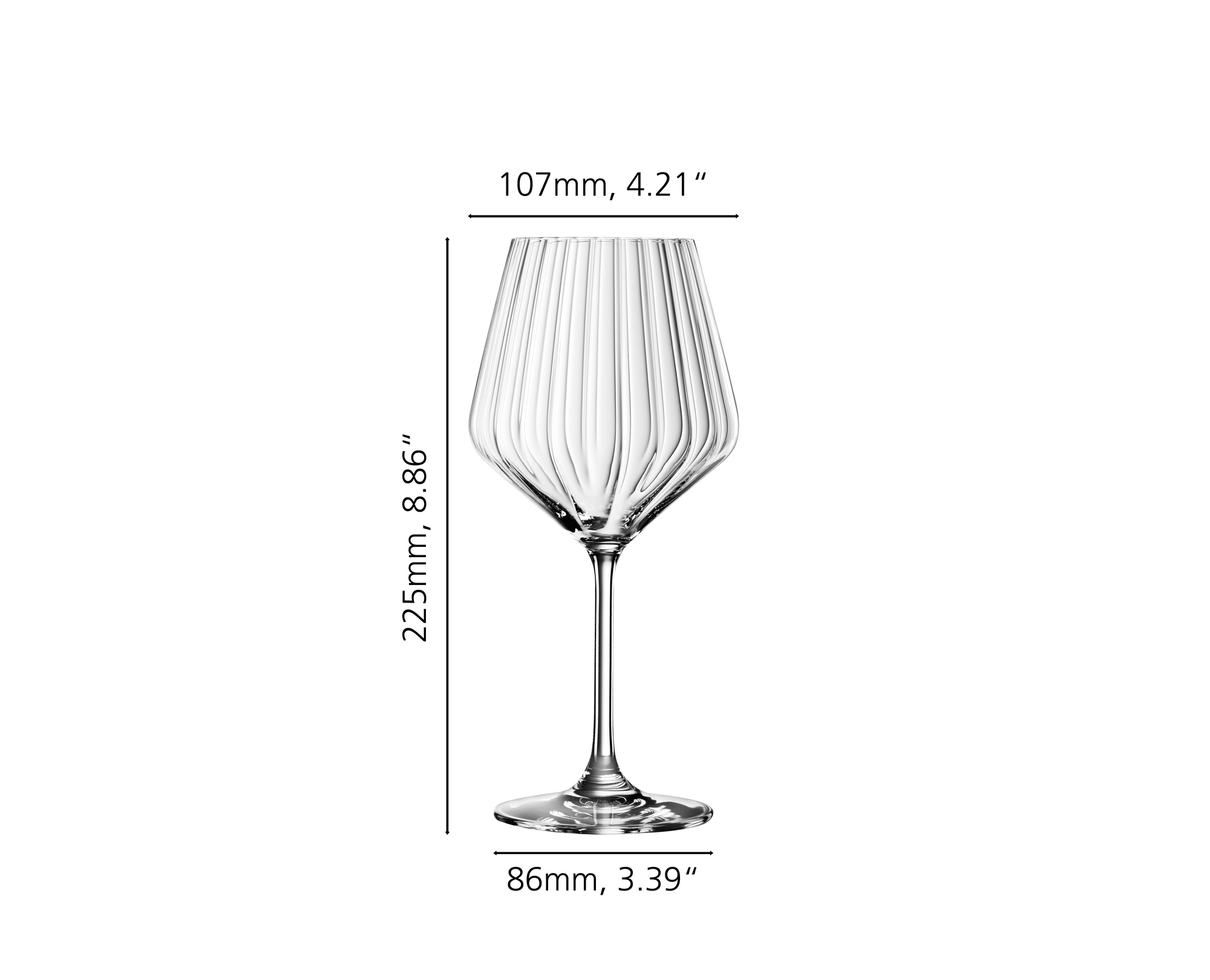 SPIEGELAU Lifestyle Pro Burgundy Glass