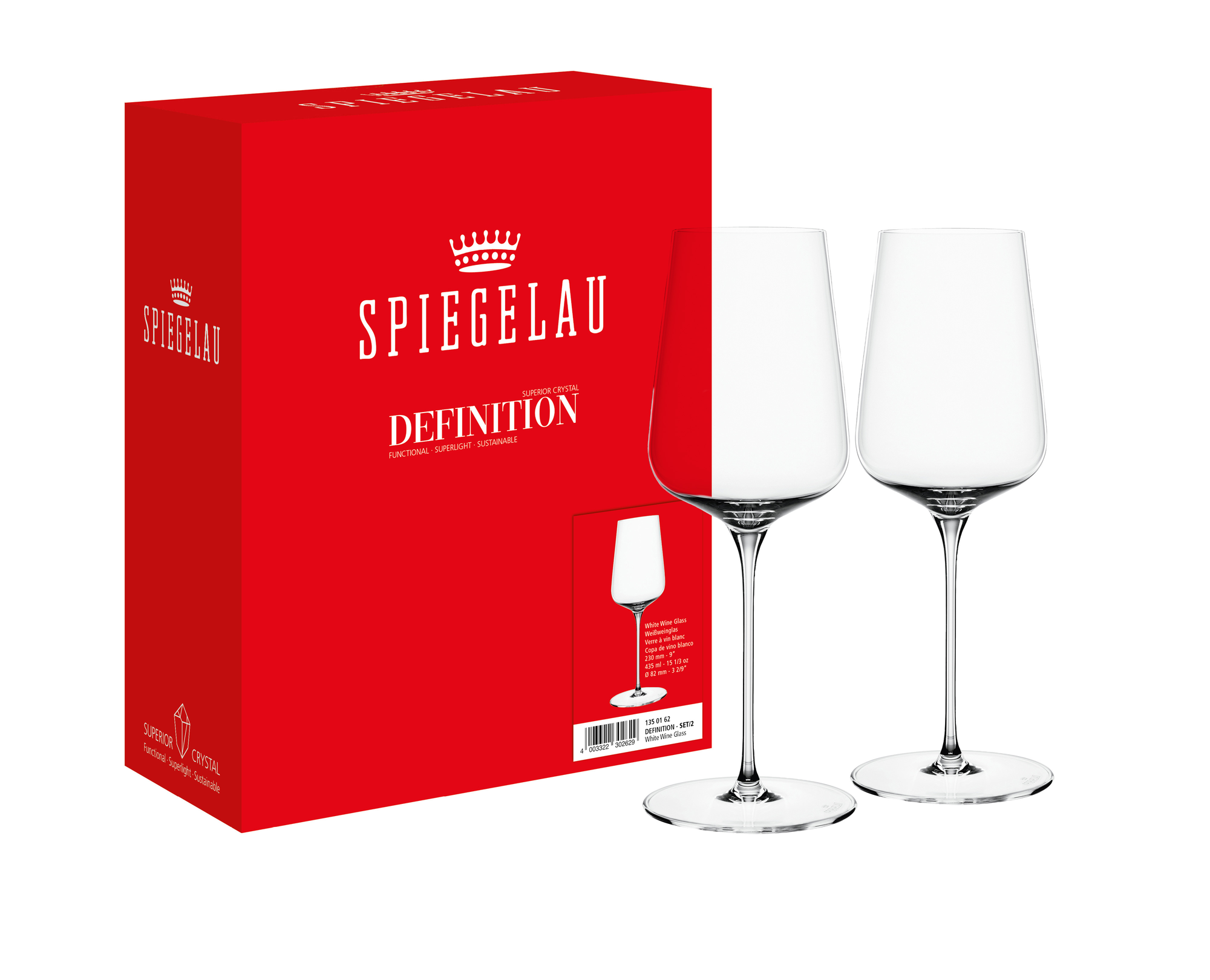 SPIEGELAU Definition White Wine Glass