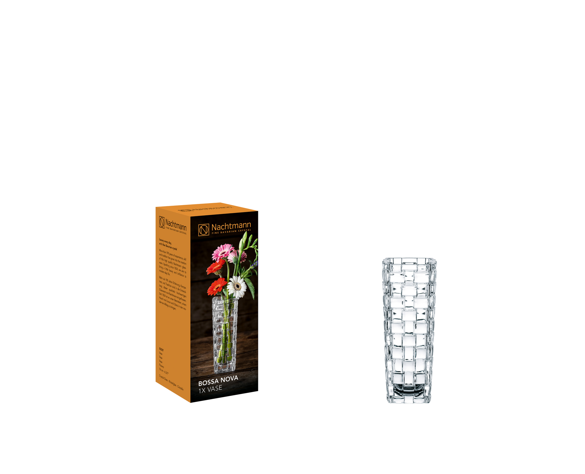 NACHTMANN Bossa Nova Vase - 16cm | 6.181in