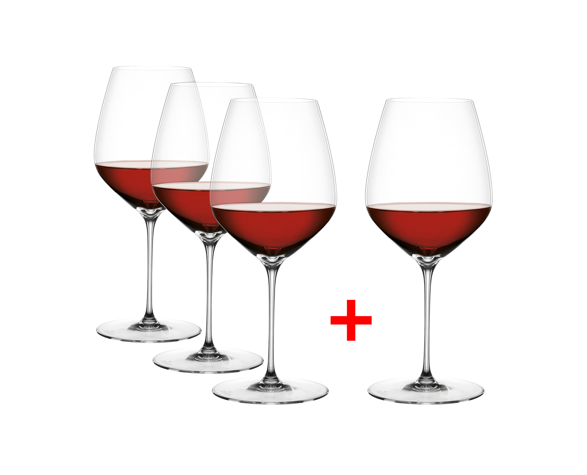 SPIEGELAU Hi-Lite Burgundy Glass