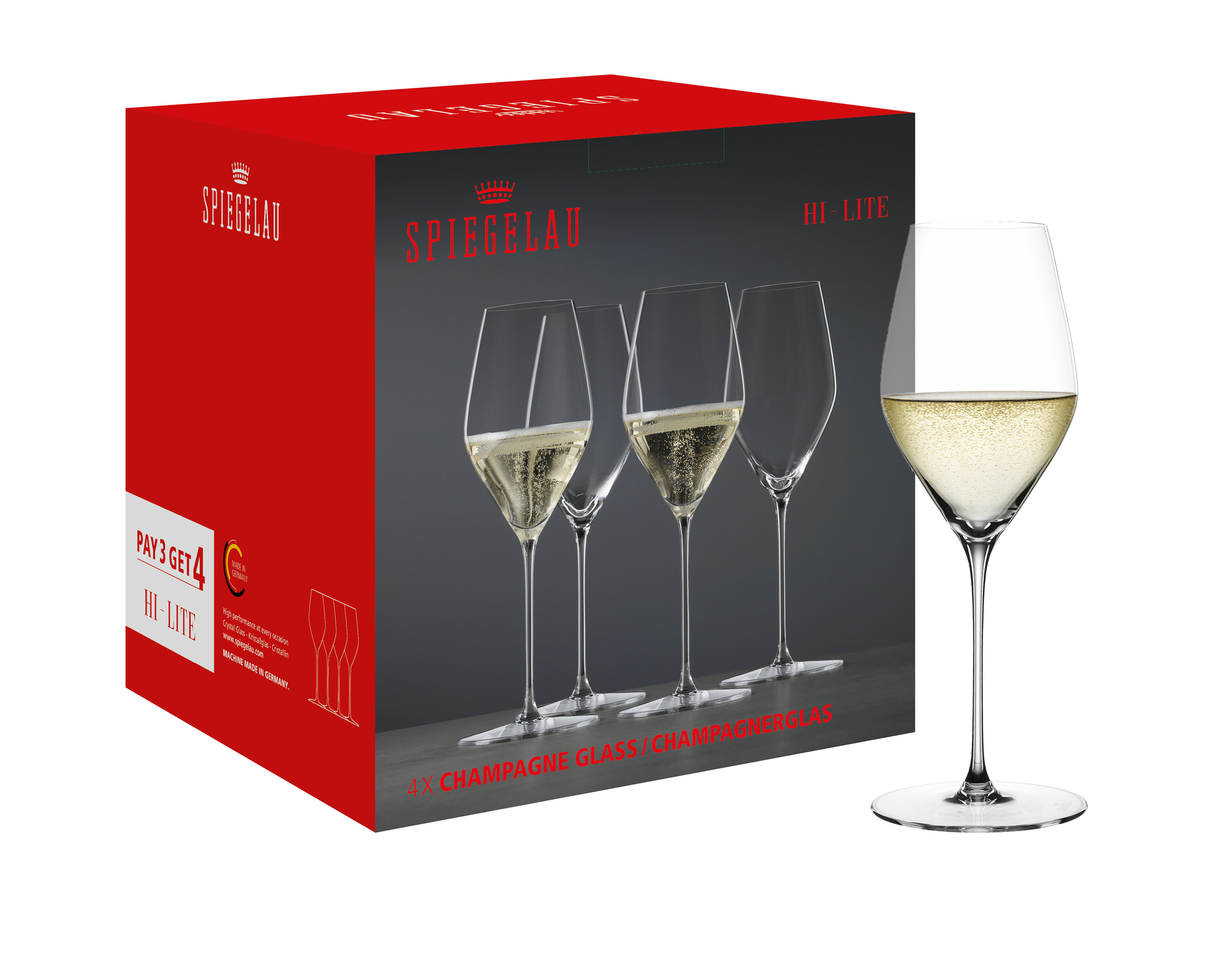 SPIEGELAU Hi-Lite Champagnerglas