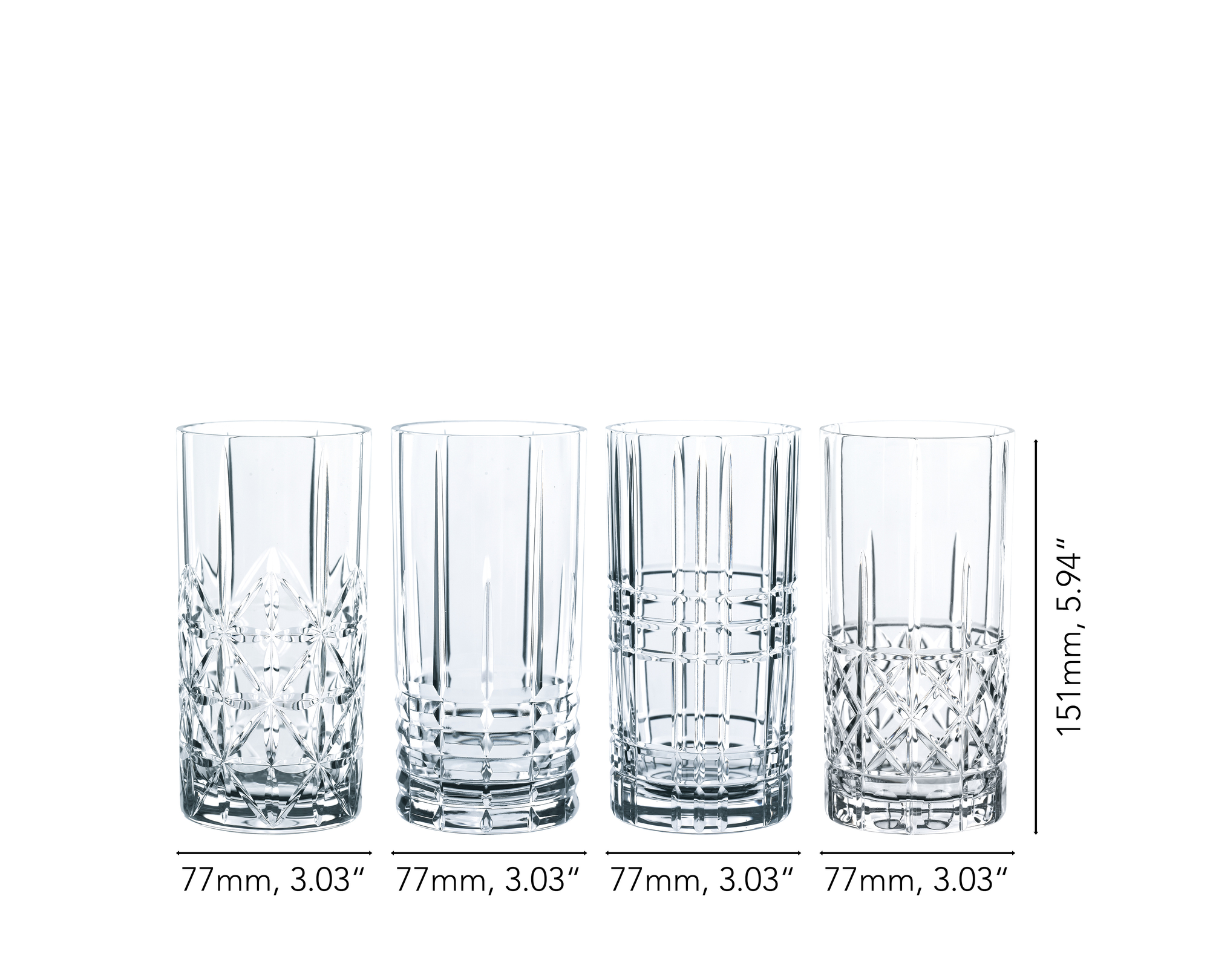 NACHTMANN Highland Long Drink Glass