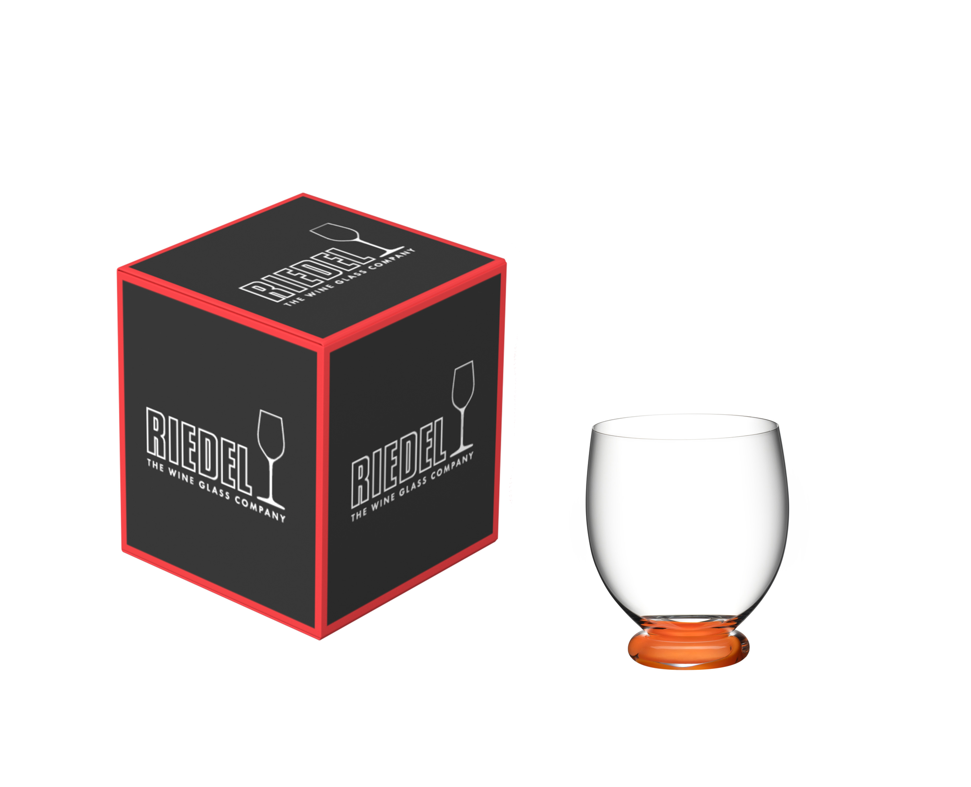 RIEDEL FATTO A MANO BY RIEDEL Tumbler Grande - Arancione Scuro