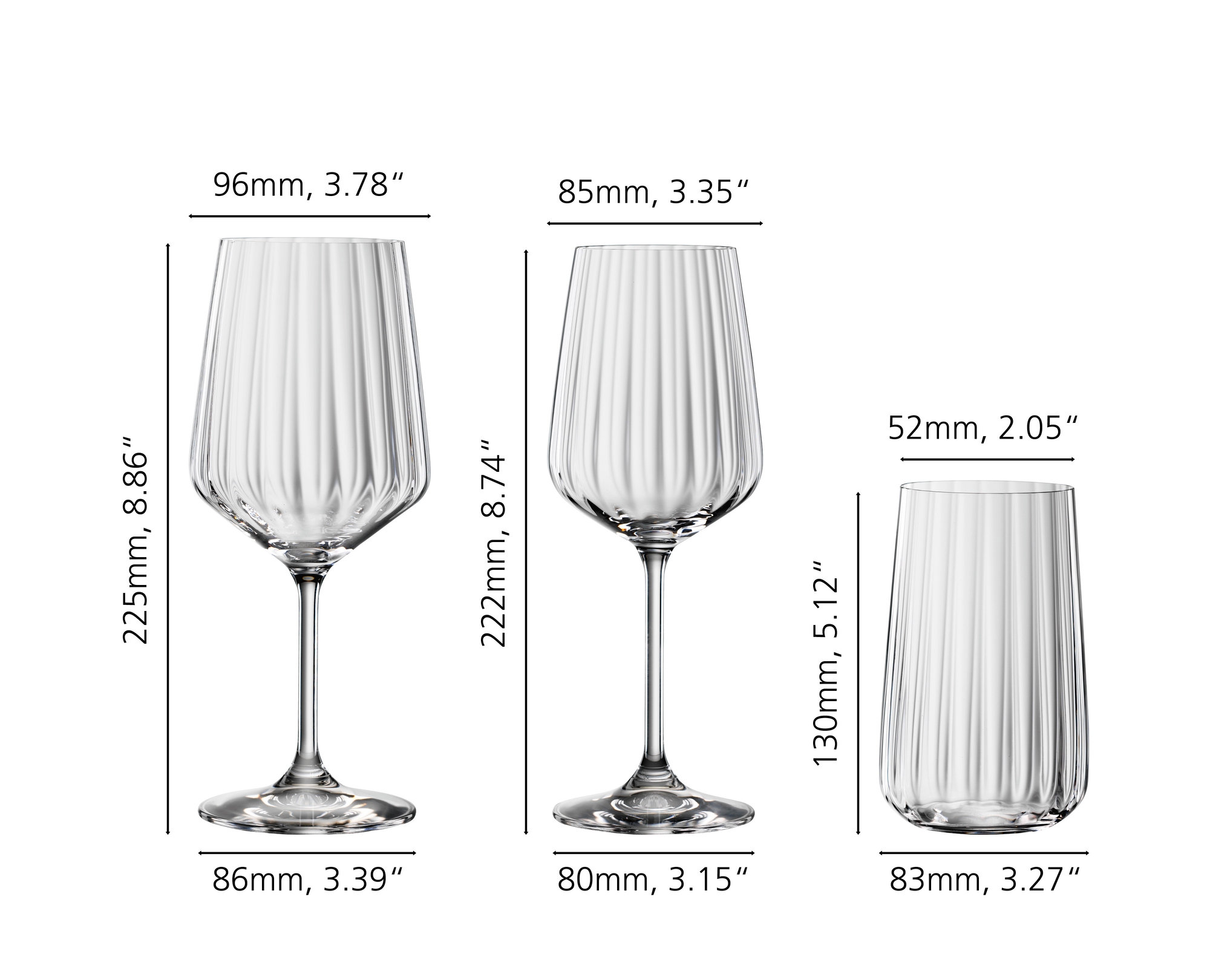 SPIEGELAU Lifestyle Gläserset Wein und Longdrink