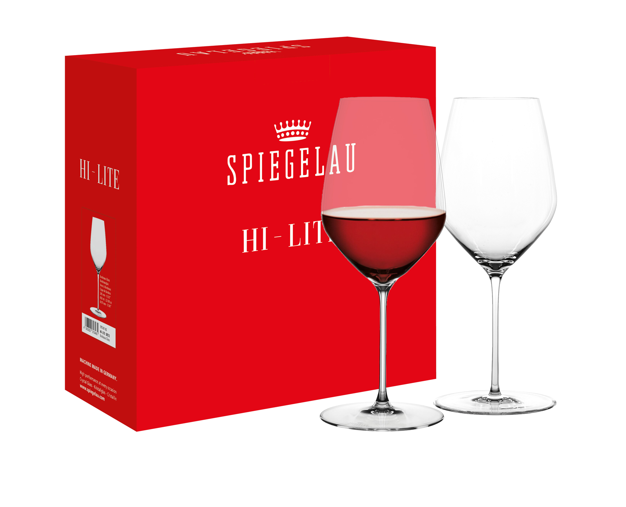 SPIEGELAU Hi-Lite Bordeaux Glass