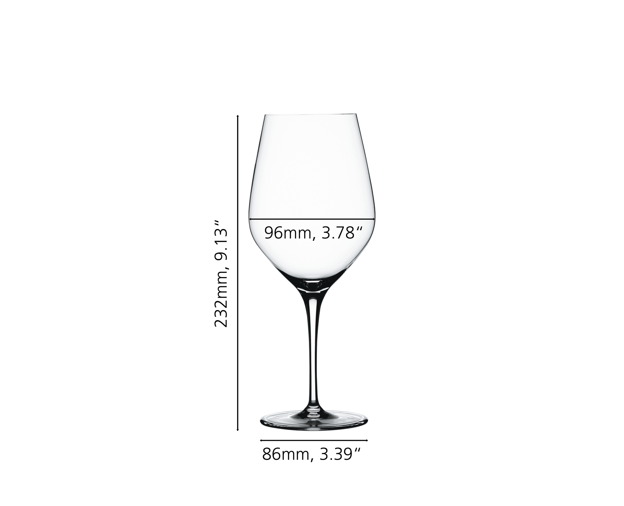 SPIEGELAU Authentis Pro Bordeaux Glass