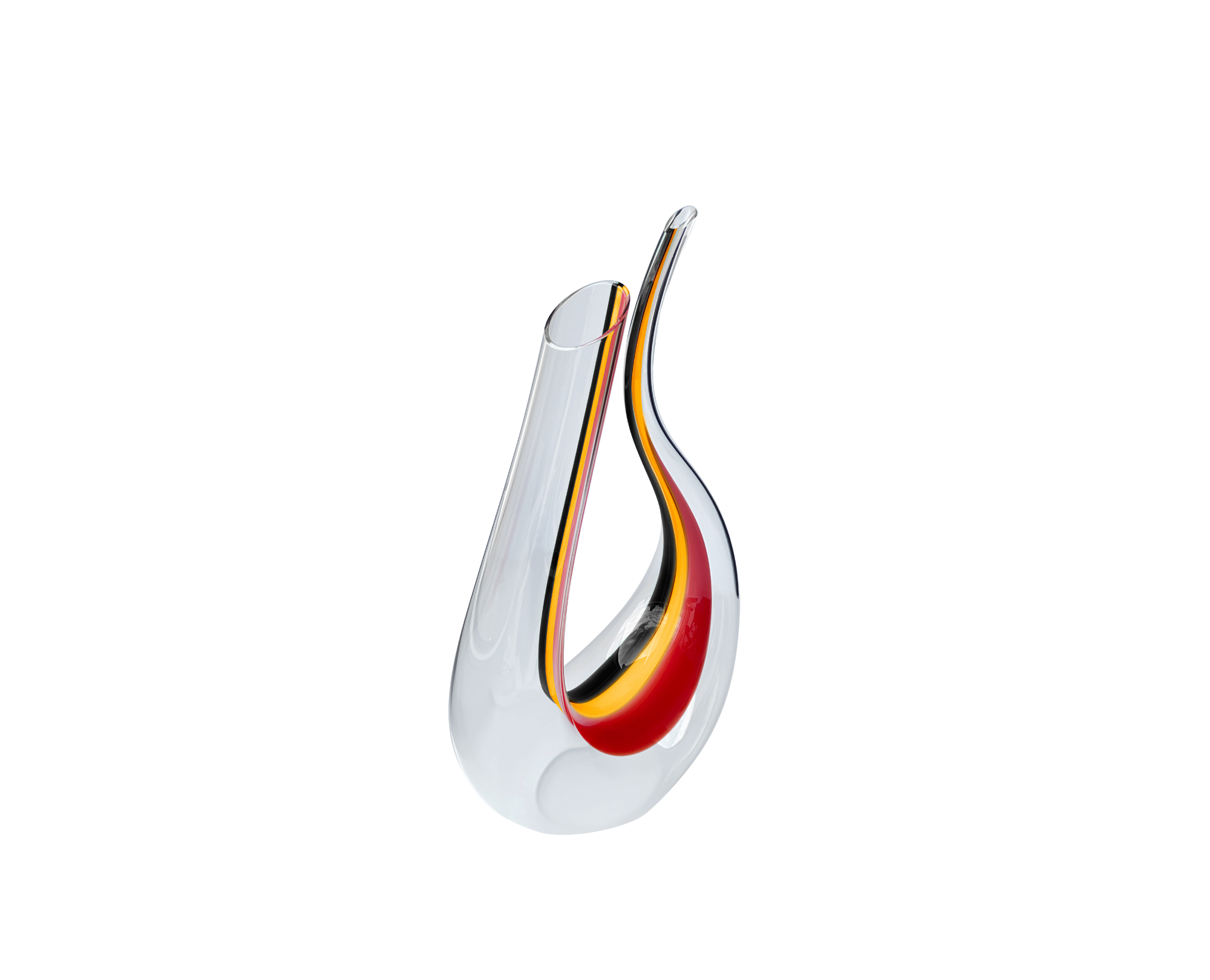 RIEDEL Amadeo Decanter - Black-Yellow-Red Stripe